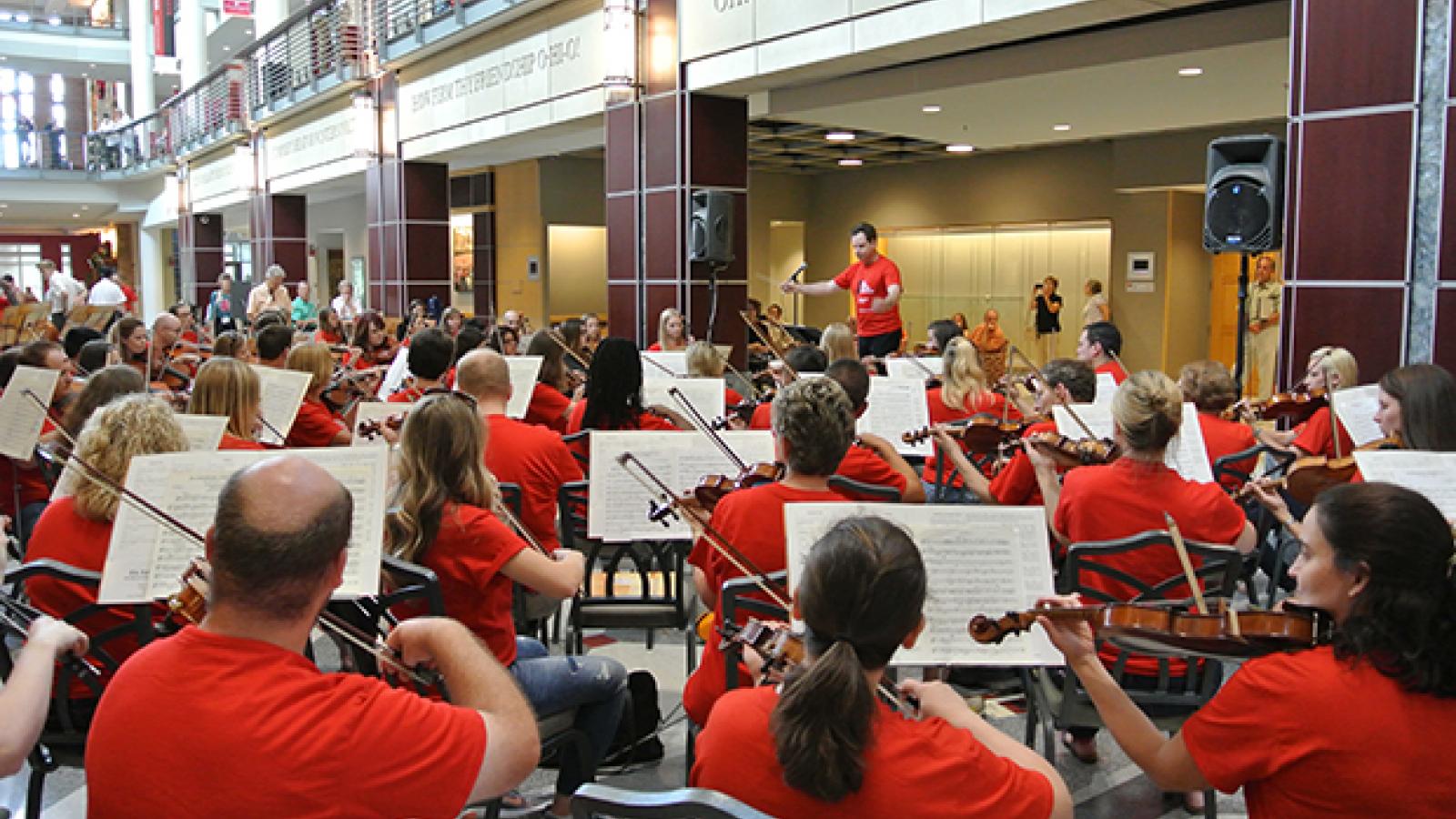 String Teacher Workshop performance at The Ohio Union